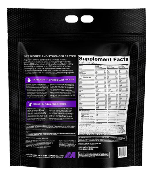 MUSCLETECH | Mass-Tech 6 lbs - Vainilla