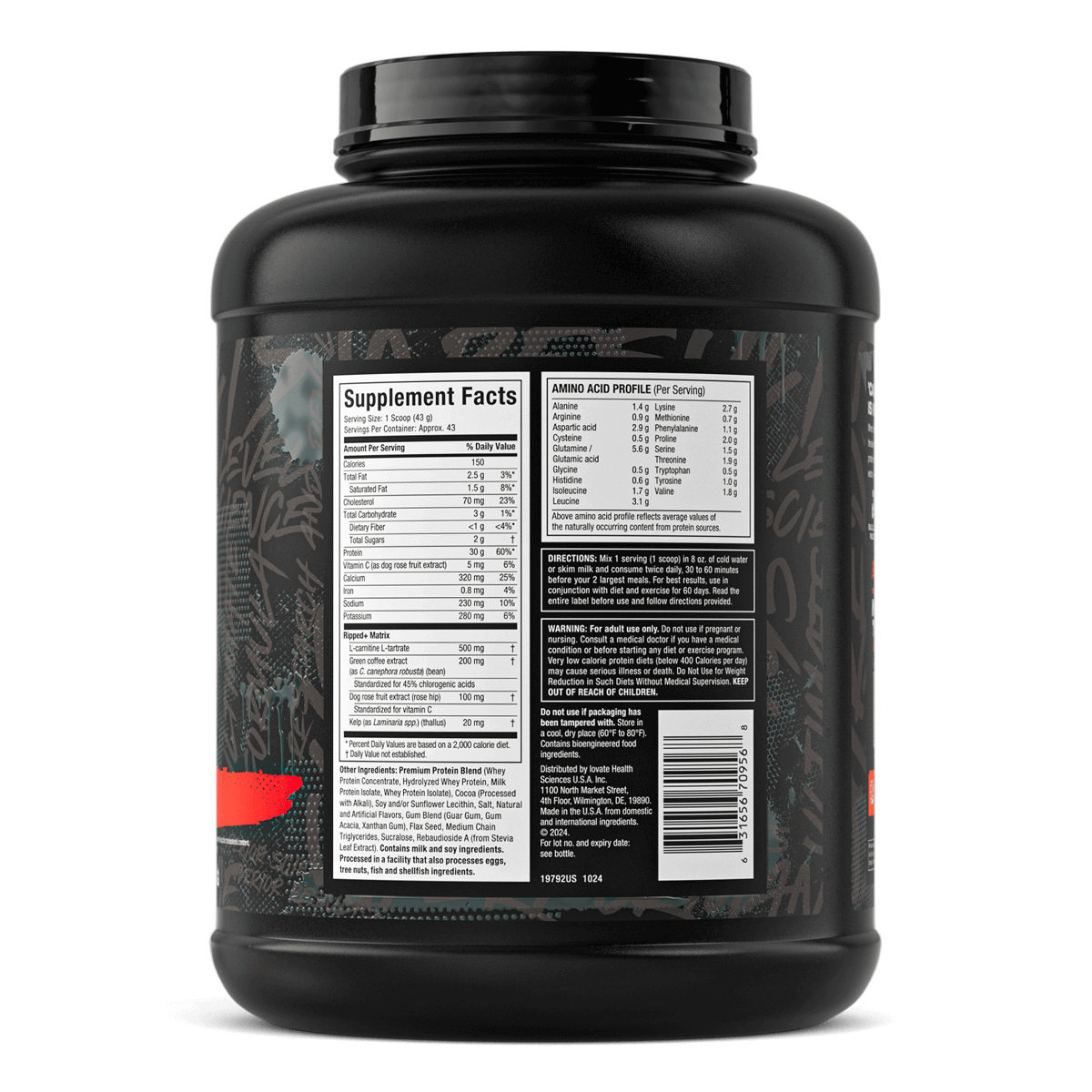 MUSCLETECH | Nitro-Tech Ripped 4 lbs - Vainilla