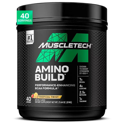 MUSCLETECH | Amino Build 40 serv - Tropical Twist