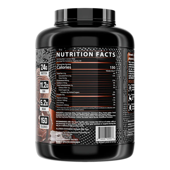 NUTREX | Proteína Whey 5 lbs - Chocolate