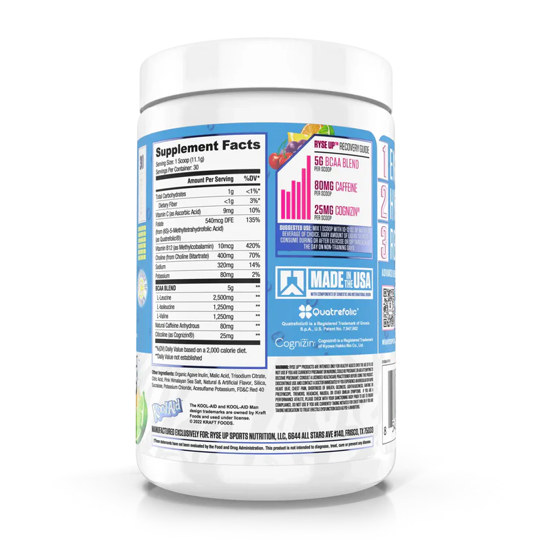RYSE | BCAA Focus Kool Aid - Tropical Punch