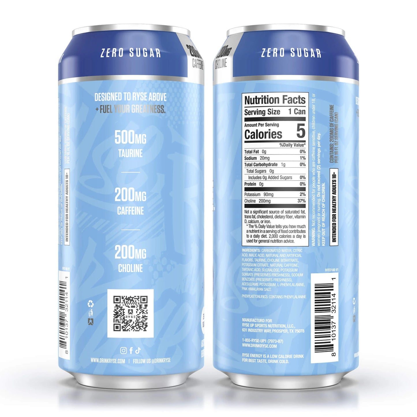 RYSE | Fuel Drink / 12 pza - Artic Berry