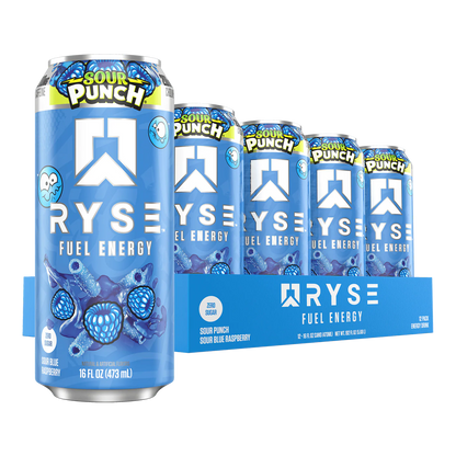RYSE | Fuel Drink / 12 pza - Sour Punch Blue Raz