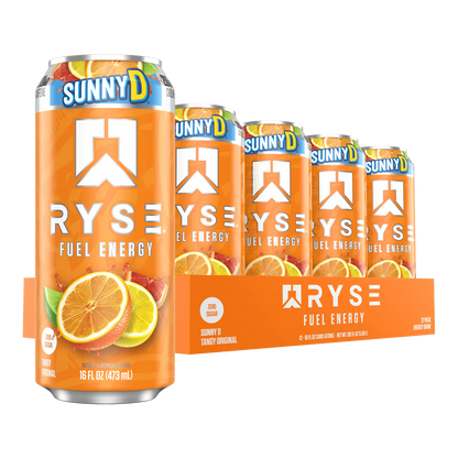 RYSE | Fuel Drink / 12 pza - SunnyD Tangy Original