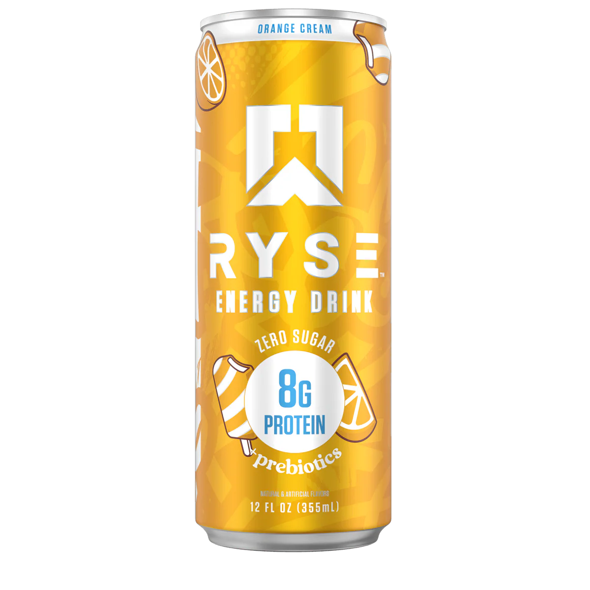 RYSE | Energy + Protein Drink / 12 pza - Orange Cream