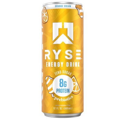 RYSE | Energy + Protein Drink / 12 pza - Orange Cream