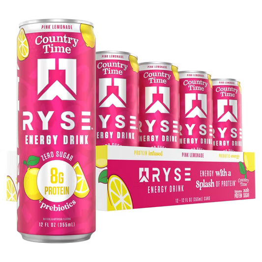 RYSE | Energy + Protein Drink / 12 pza - Pink Lemonade