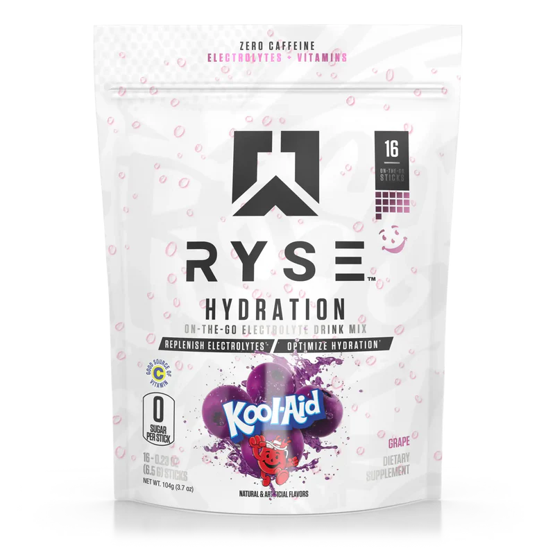 RYSE | Core Hydration stick 16 pza - Kool Aid Grape