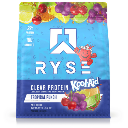 RYSE | Clear Protein 20 Serv - Kool Aid Tropical Punch