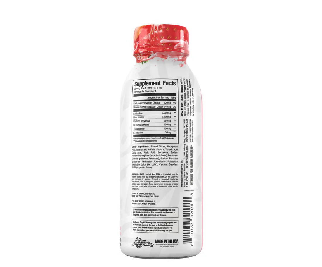 RYSE | Loaded Pwo RTD - Pink Splash