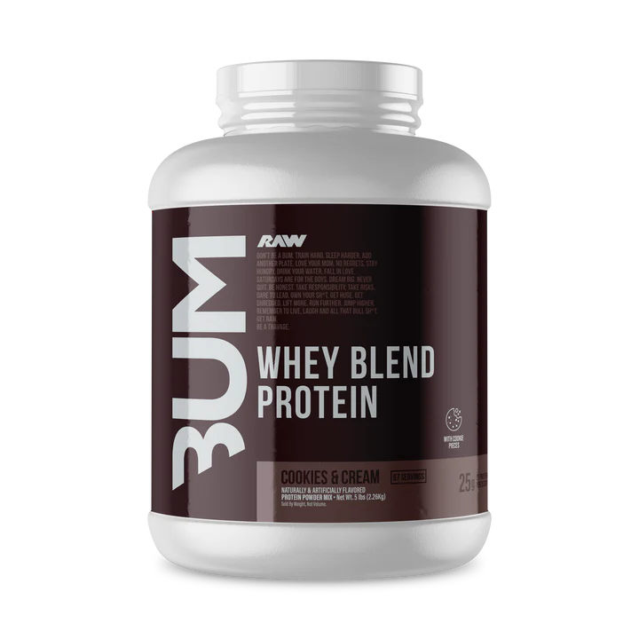 RAW | CBum Whey Proteína 5 lbs - Cookies & Cream