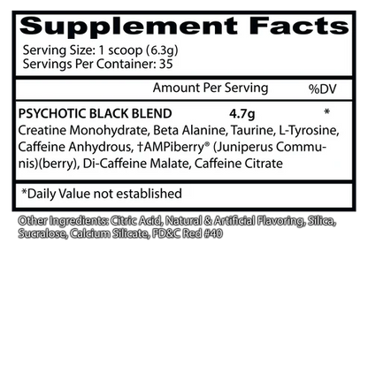 INSANE LABZ | Psychotic Black 35 Serv - Watermelon