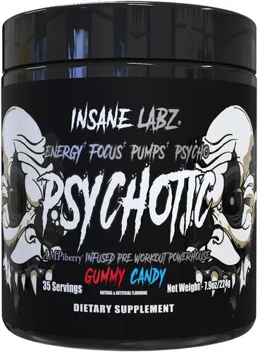 INSANE LABZ | Psychotic Black 35 Serv - Gummy Candy