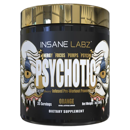 INSANE LABZ | Psychotic Gold 35 Serv - Orange