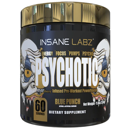 INSANE LABZ | Psychotic Gold 60 Serv -  Blue Punch