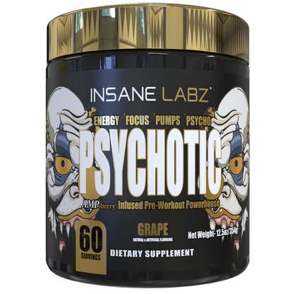 INSANE LABZ | Psychotic Gold 60 Serv - Grape