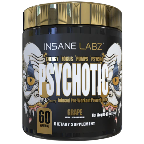INSANE LABZ | Psychotic Gold 60 Serv - Grape