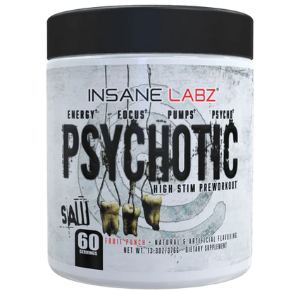 INSANE LABZ | Pre Psychotic Saw 60 Serv - Fruit Punch