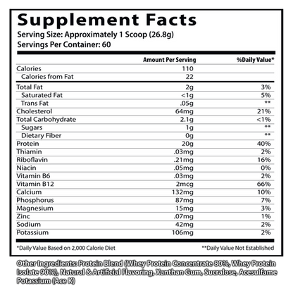 INSANE LABZ | 100% Whey 4 lbs - Chocolate