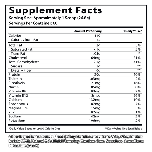 INSANE LABZ | 100% Whey 4 lbs - Chocolate