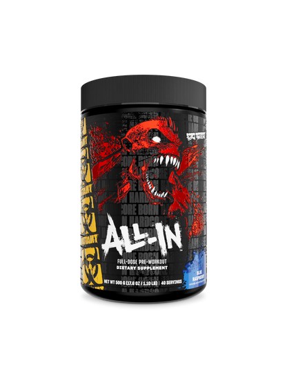 MUTANT | All-In Pre-entreno 40 Serv - Blue Raspberry