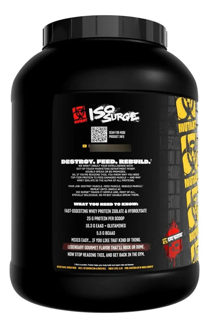 MUTANT | Hardcore Iso 5 lbs - Triple Chocolate