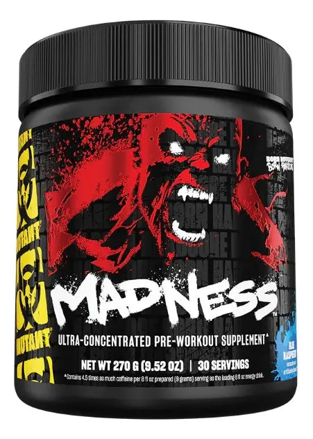 MUTANT | Madness pre-entreno 30 serv - Blue Raspberry