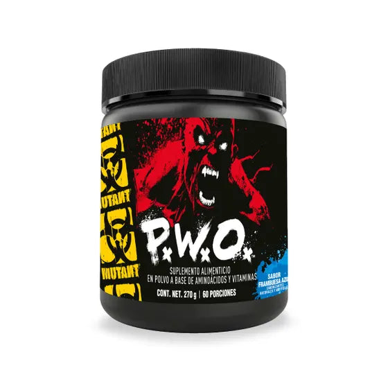 MUTANT | P.W.O / 60 serv - Blue Raspberry