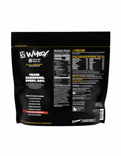 MUTAN | Hardcore Whey 5 lbs - Chocolate Fudge Brownie