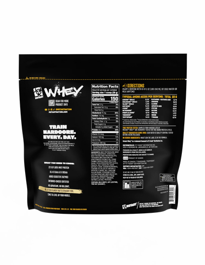 MUTAN | Hardcore Whey 5 lbs - Cookies and Cream