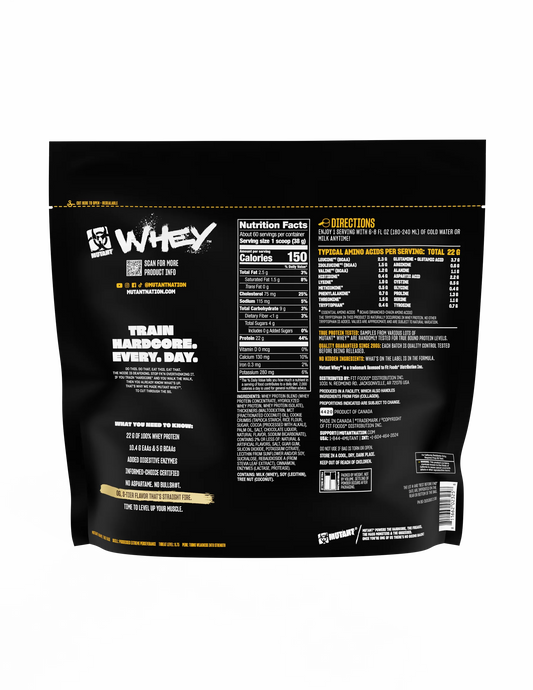 MUTAN | Hardcore Whey 5 lbs - Cookies and Cream