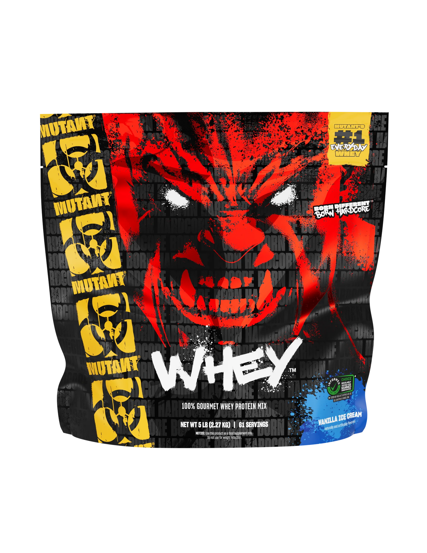 MUTAN | Hardcore Whey 5 lbs - Vainilla Ice Cream