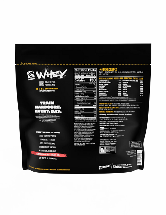 MUTAN | Hardcore Whey 5 lbs - Strawberry Cream