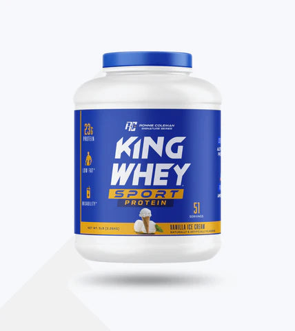 RC | King Whey Sport Protein 5 lbs - Vainilla Ice Cream