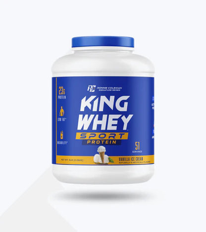RC | King Whey Sport Protein 5 lbs - Vainilla Ice Cream