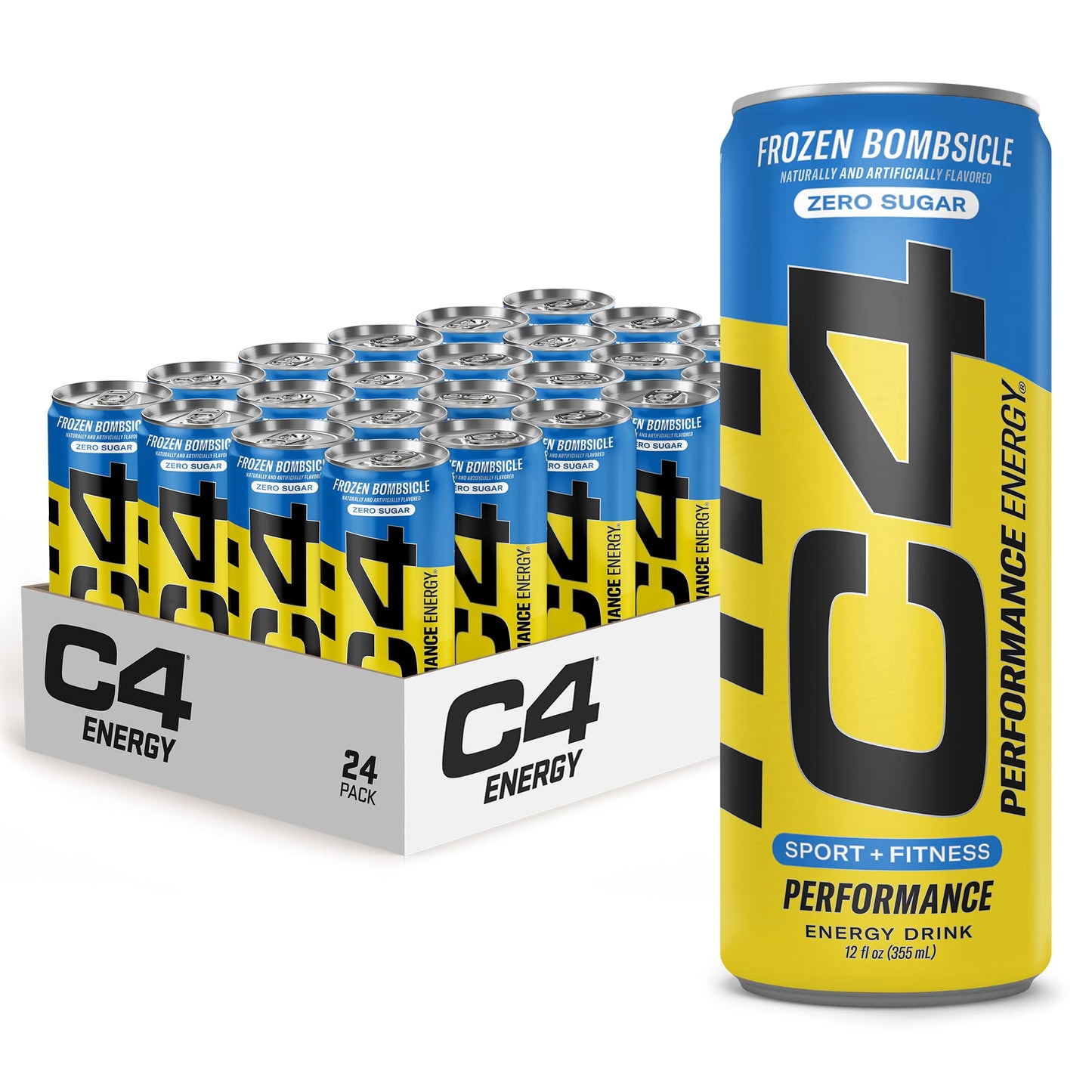 C4 | Energy Drink Carbonated 12 pza - Frozen Bombsicle