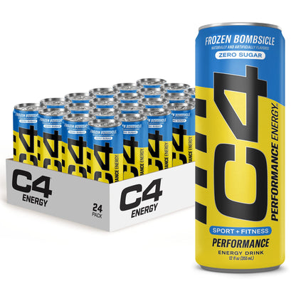 C4 | Energy Drink Carbonated 12 pza - Frozen Bombsicle