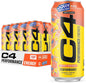 C4 | Energy Drink Carbonated 12 pza - Peach Jolly Rancher