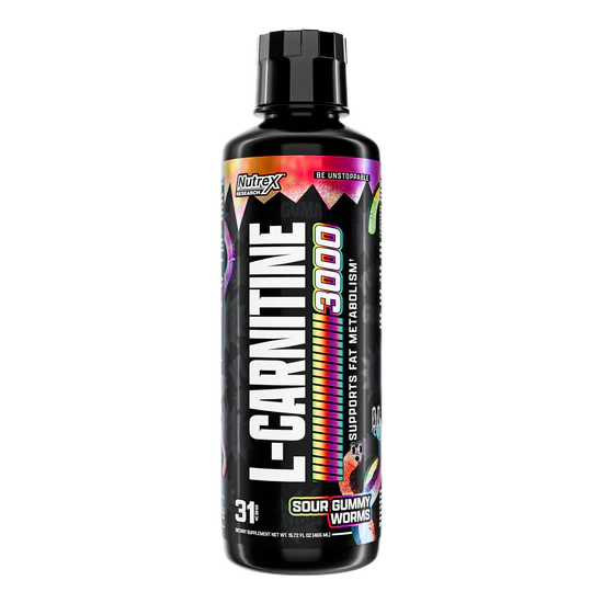 NUTREX | L-Carnitina 3000 Liquida - Sour Gummy Worms