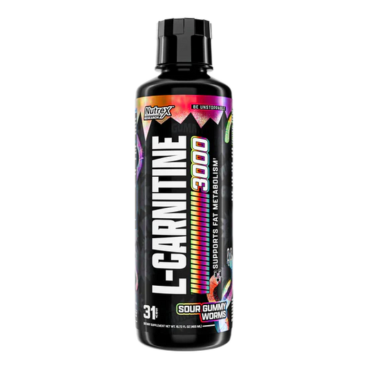 NUTREX | L-Carnitina 3000 Liquida - Sour Gummy Worms
