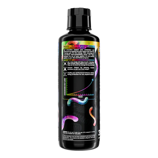 NUTREX | L-Carnitina 3000 Liquida - Sour Gummy Worms