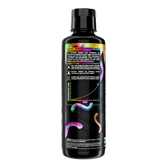 NUTREX | L-Carnitina 3000 Liquida - Sour Gummy Worms