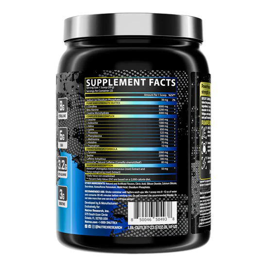 NUTREX | Outlift Clinical Pwo - Blueberry Lemonade