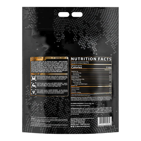 NUTREX | Mass Infusion 12 lbs - Chocolate