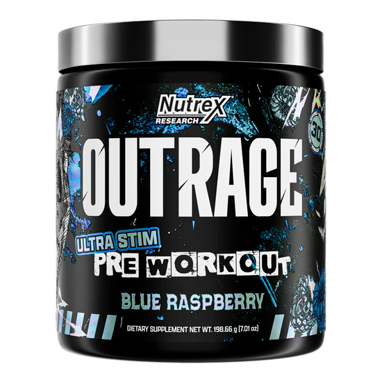 NUTREX | Outrage Ultra Stim Pwo - Blue Raspberry