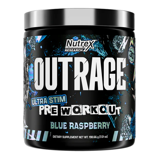 NUTREX | Outrage Ultra Stim Pwo - Blue Raspberry
