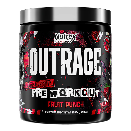 NUTREX | Outrage Ultra Stim Pwo - Fruit Punch