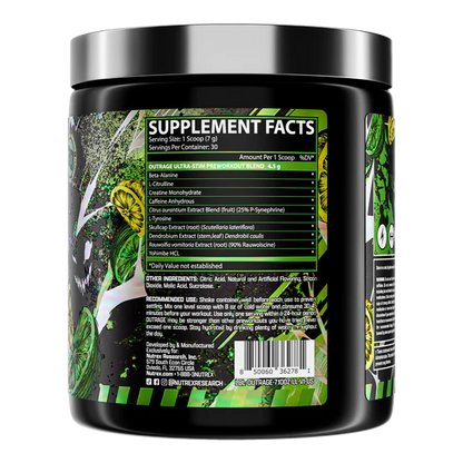 NUTREX | Outrage Ultra Stim Pwo - Lemon Lime