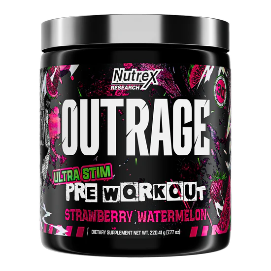 NUTREX | Outrage Ultra Stim Pwo - Strawberry Watermelon