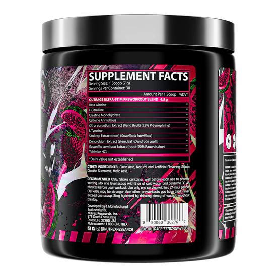 NUTREX | Outrage Ultra Stim Pwo - Strawberry Watermelon